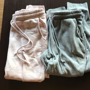 Forever 21 jogger sweatpants (set of 2)